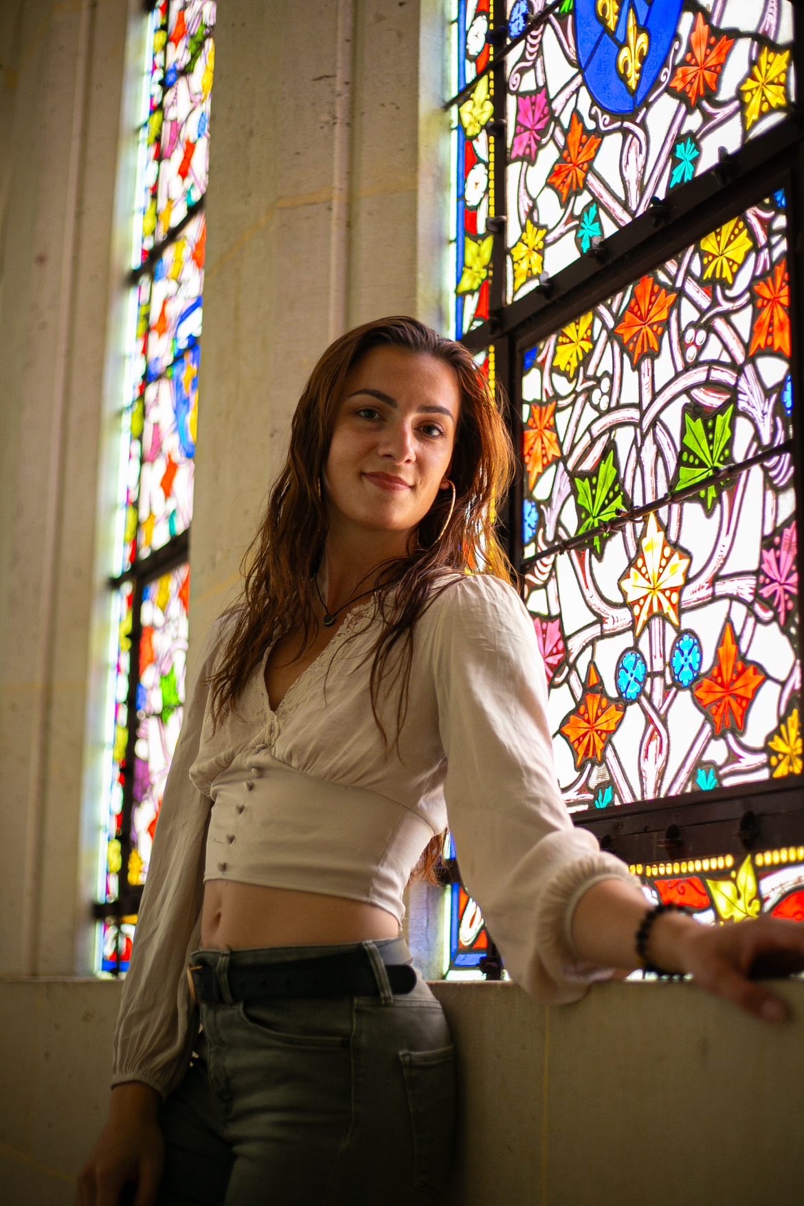 photographe dans l'église