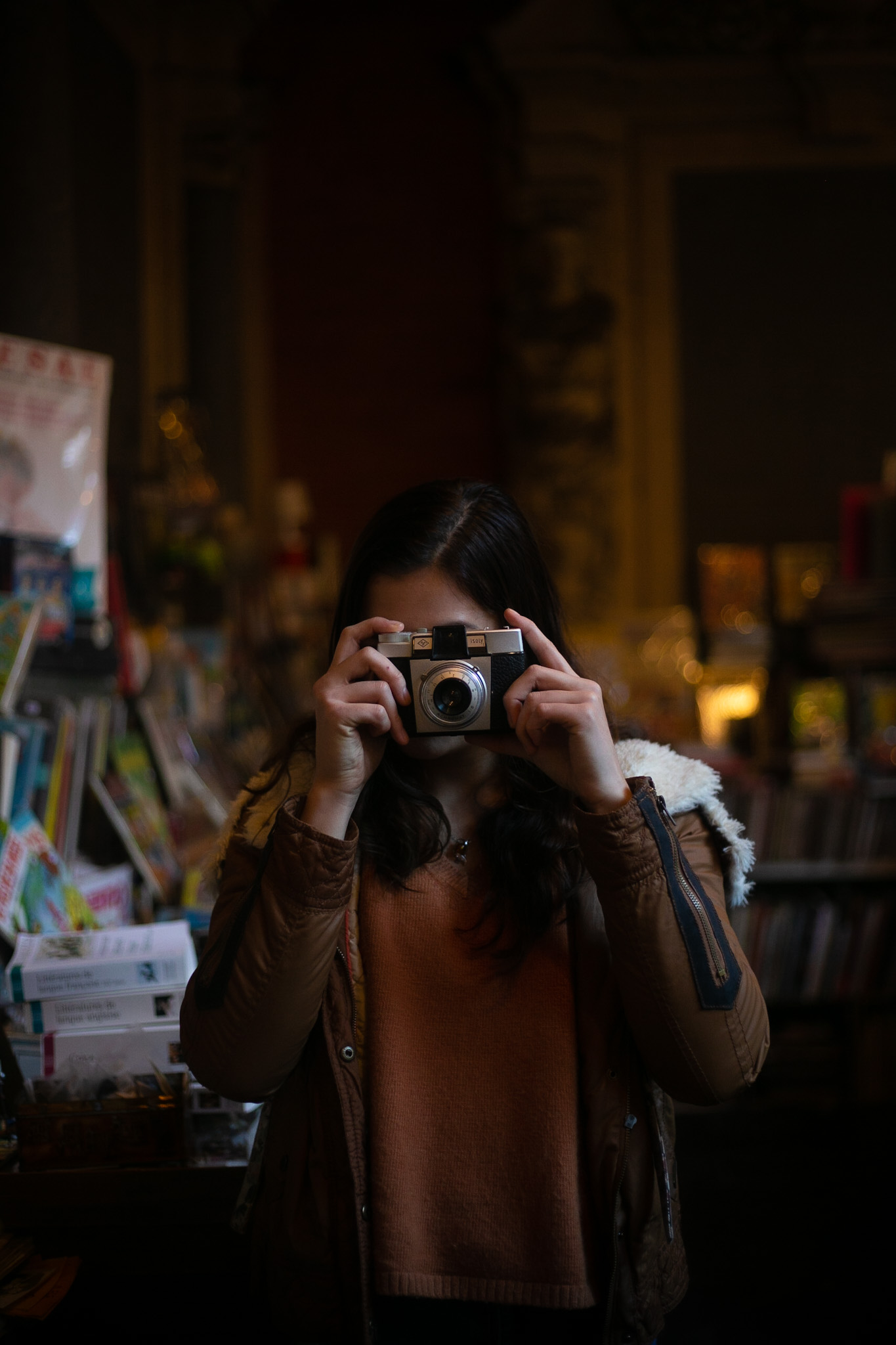 photographe avec un appareil